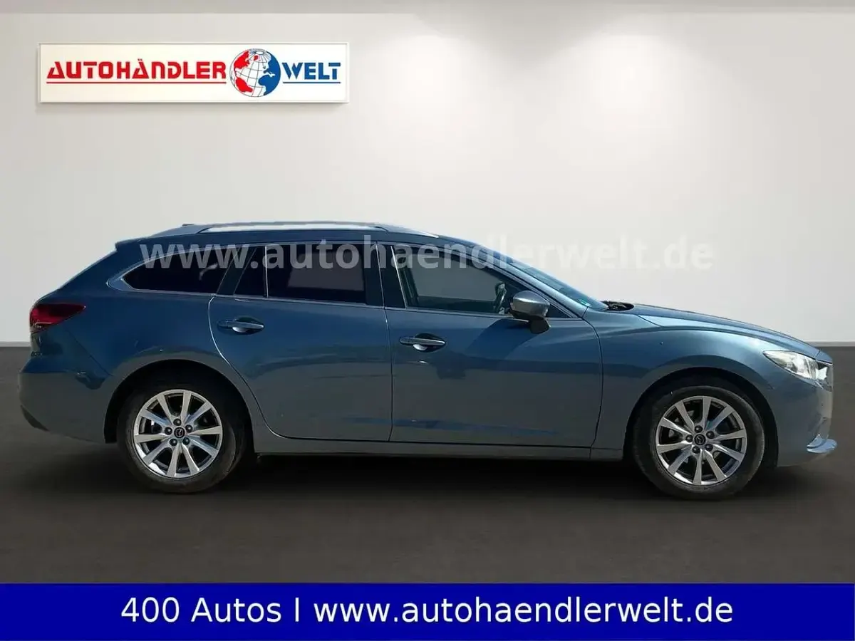 Usata Mazda 6 Center-Line 150 CV (110 kW) 2012 Blu Station wagon