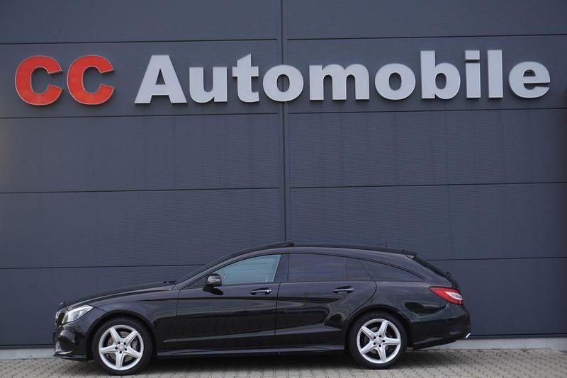 Schwarz Gebraucht 2015 Mercedes CLS350 Shooting Brake AMG line Kombi | 15.500 € (Fairer Preis) - Bild 1/4