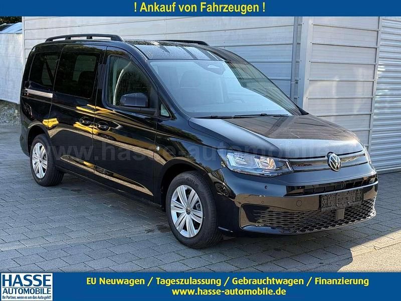 Schwarz metallic Neu 2025 VW Caddy Maxi Van / Kleinbus | 38.990 € (Fairer Preis) - Bild 1/4