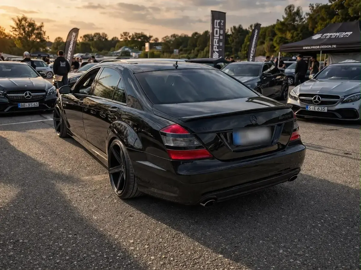 Gebraucht Mercedes S500 AMG 388 PS (285 kW) 2008 Schwarz Limousine