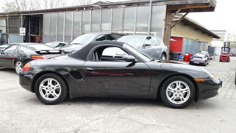 Gebraucht Porsche Boxster 204 PS (150 kW) 1998 Schwarz Cabrio