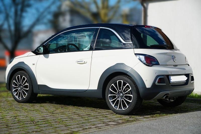 Gebraucht Opel Adam Rocks Rocks 101 PS (74 kW) 2017 Weiß Kleinwagen