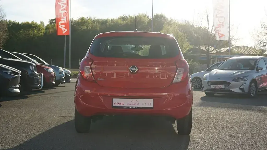 Używany Opel Karl Active 73 KM (53 kW) 2018 Czerwony Hatchback