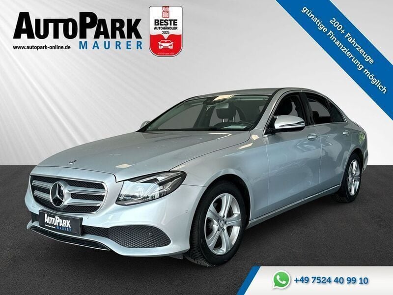 Silber Gebraucht 2016 Mercedes E220 Avantgarde Limousine | 16.998 € (Guter Preis) - Bild 1/4
