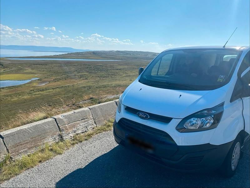 Gebraucht Ford Transit Custom 100 PS (73 kW) 2013 Weiß Van / Kleinbus