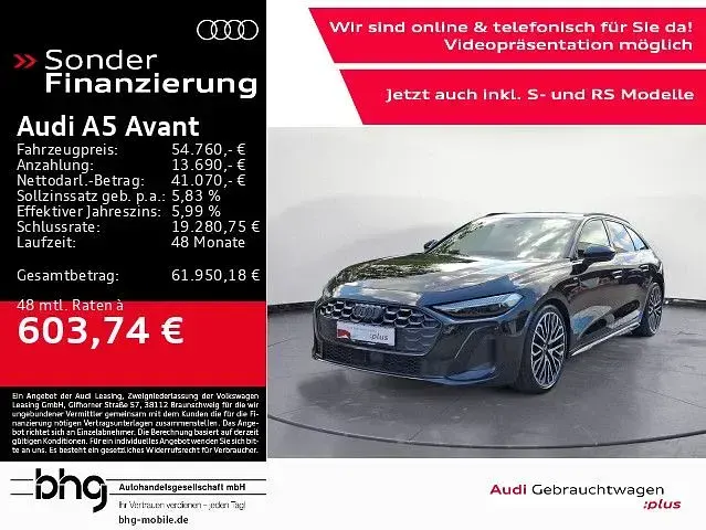 Gebraucht Audi A5 S-Line 204 PS (150 kW) 2025 Kombi