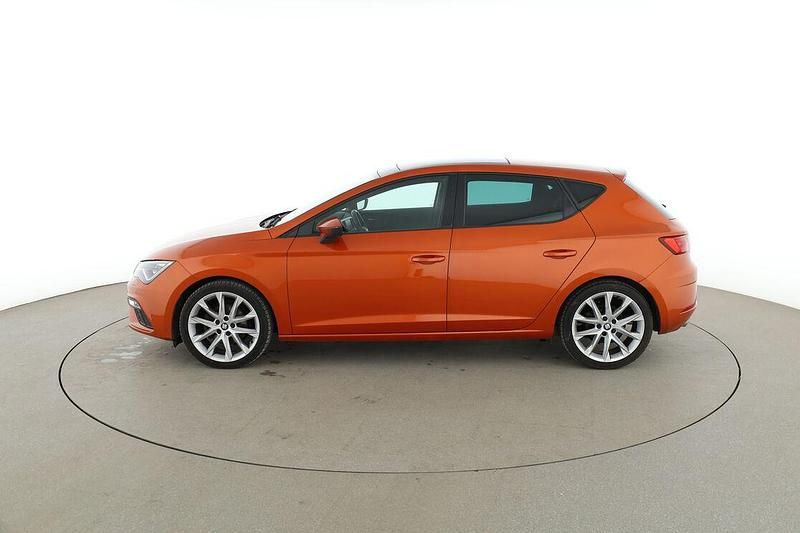 Usata Seat Leon FR 150 CV (110 kW) 2019 Arancione Berlina