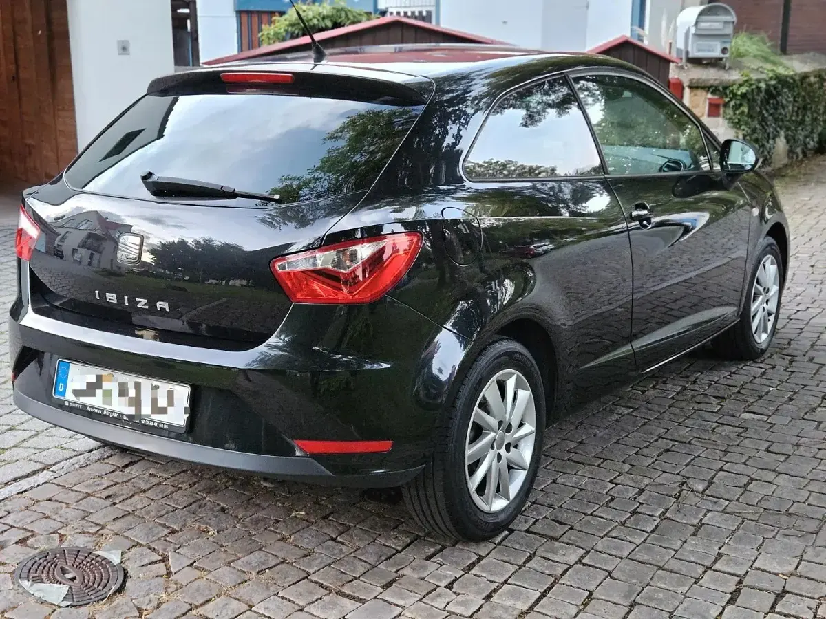 Gebraucht Seat Ibiza 86 PS (63 kW) 2012 Schwarz Kleinwagen