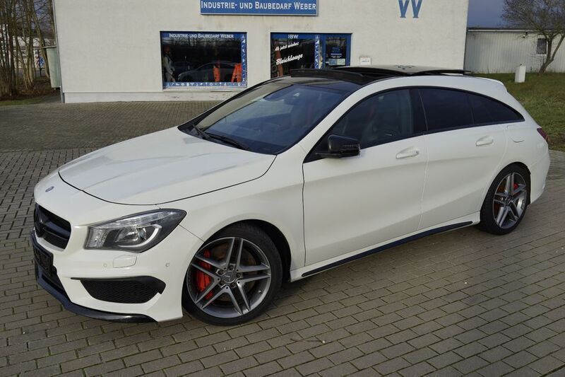 Weiß Gebraucht 2016 Mercedes CLA45 AMG AMG Limousine | 23.599 € (Fairer Preis) - Bild 1/4