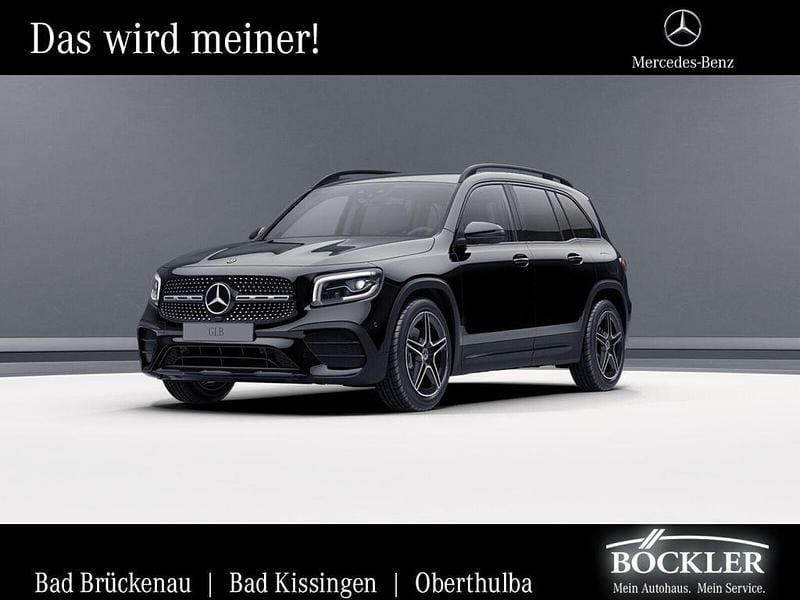 Schwarz Gebraucht 2023 Mercedes GLB220 AMG line SUV | 39.850 € (Etwas zu teuer) - Bild 1/4
