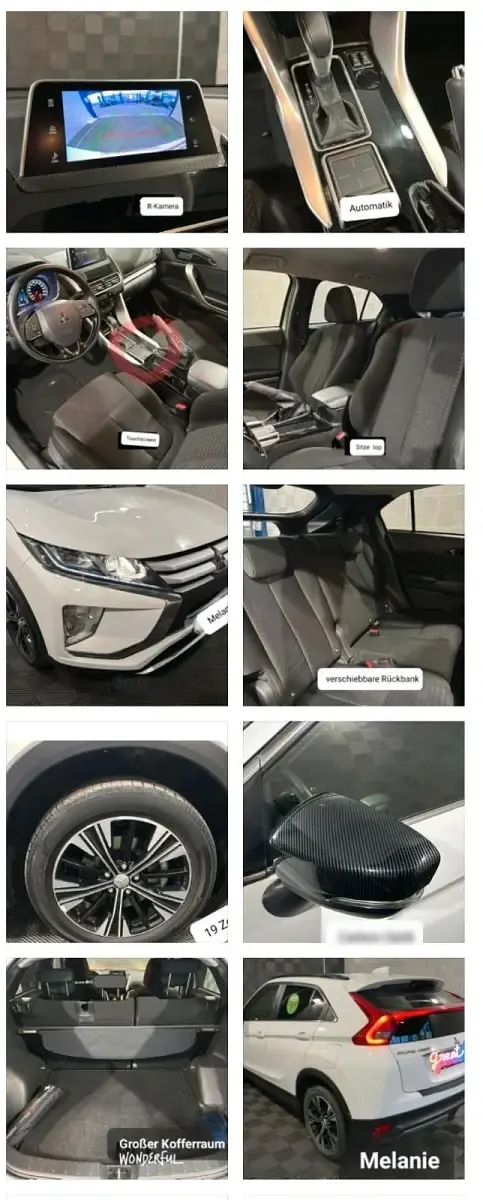 Gebraucht Mitsubishi Eclipse Cross Top 163 PS (119 kW) 2021 Weiß SUV