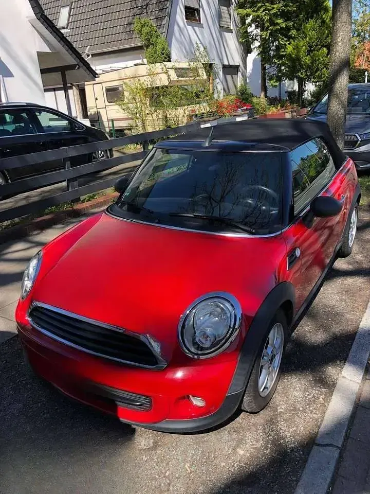 Gebraucht Mini One Cabriolet 98 PS (72 kW) 2013 Rot Cabrio