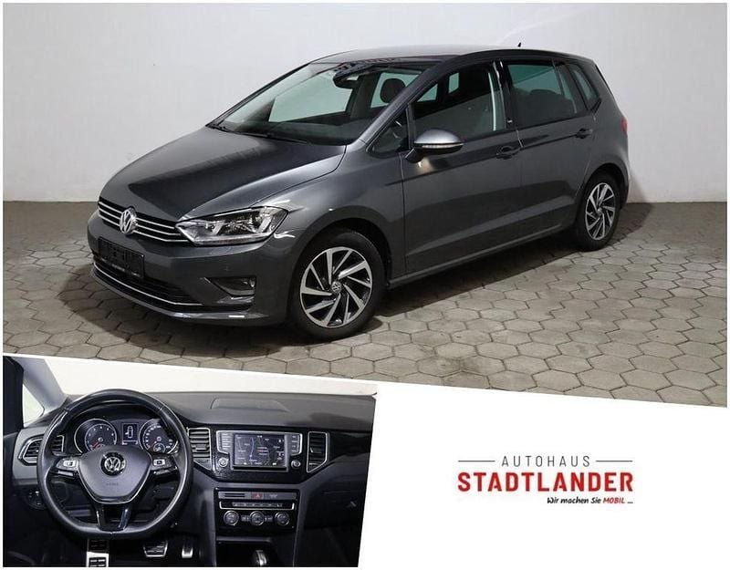Gebraucht VW Golf Sportsvan Sound 125 PS (91 kW) 2017 Grau Van / Kleinbus