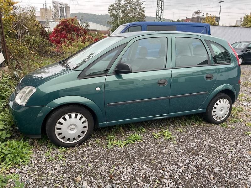 Grün Gebraucht 2008 Opel Meriva Van / Kleinbus | 390 € (Superpreis) - Bild 1/4