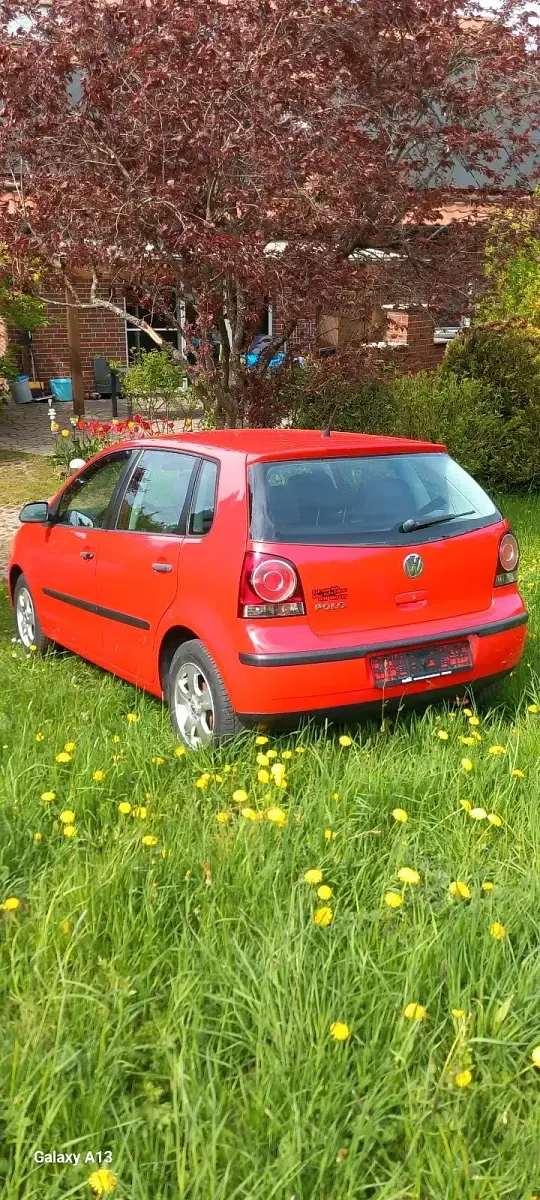 Gebraucht VW Polo 60 PS (44 kW) 2008 Rot Kleinwagen