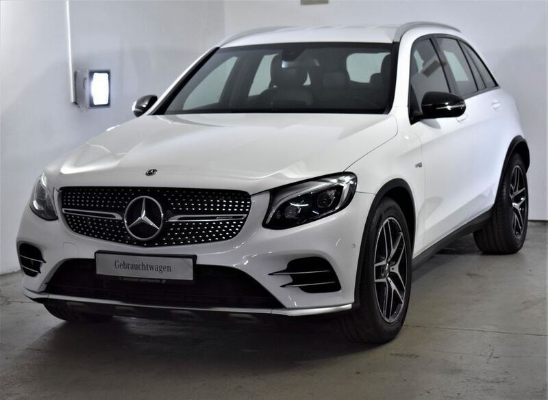 Polarweiss unilack Gebraucht 2017 Mercedes GLC43 AMG AMG line SUV | 32.999 € (Etwas zu teuer) - Bild 1/4