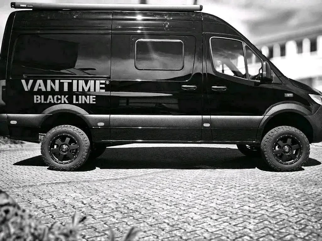 Używany Mercedes Sprinter 190 KM (139 kW) 2025 Czarny Van