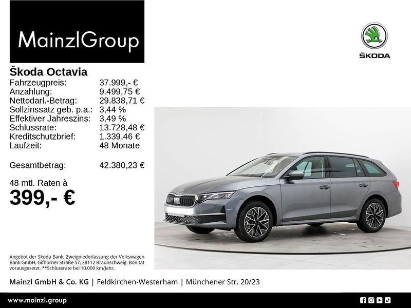 Neu Skoda Octavia 150 PS (110 kW) 2026 Grau Kombi