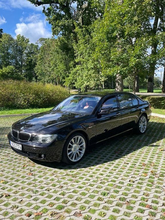 Schwarz Gebraucht 2008 BMW 750L Sport Line Limousine | 19.000 € - Bild 1/4