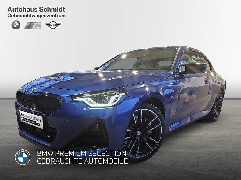 M portimao blau Gebraucht 2024 BMW M240 M Sport Coupé | 51.360 € (Fairer Preis) - Bild 1/4