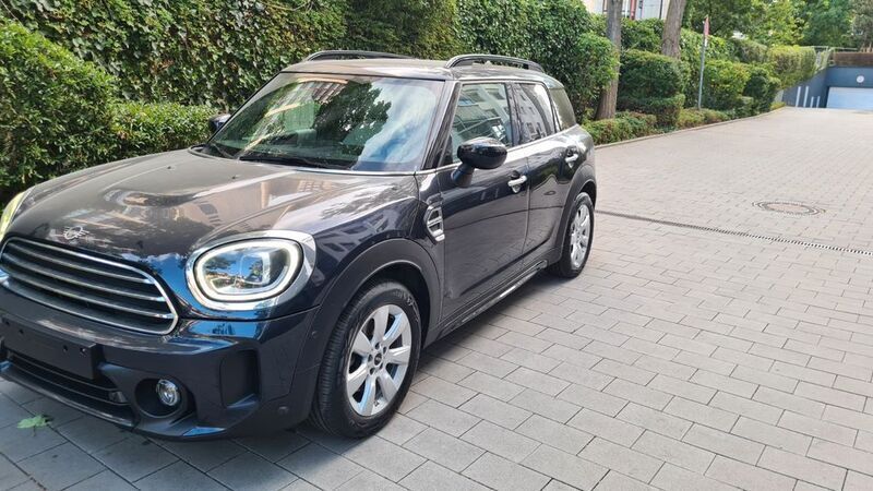 Blau Gebraucht 2021 Mini Cooper D Kleinwagen | 28.999 € - Bild 1/4
