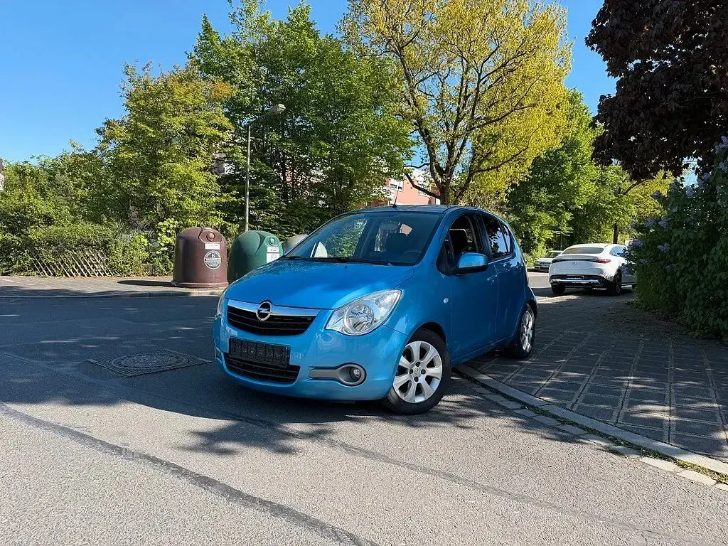 Gebraucht Opel Agila Edition 86 PS (63 kW) 2010 Blau Kleinwagen