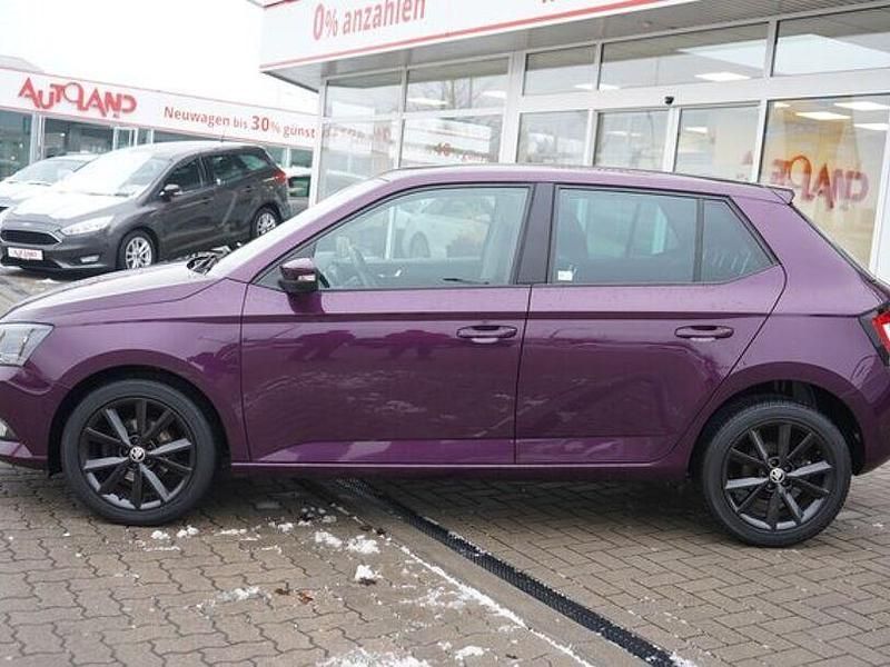 Gebraucht Skoda Fabia Style 95 PS (69 kW) 2018 Violett Kleinwagen