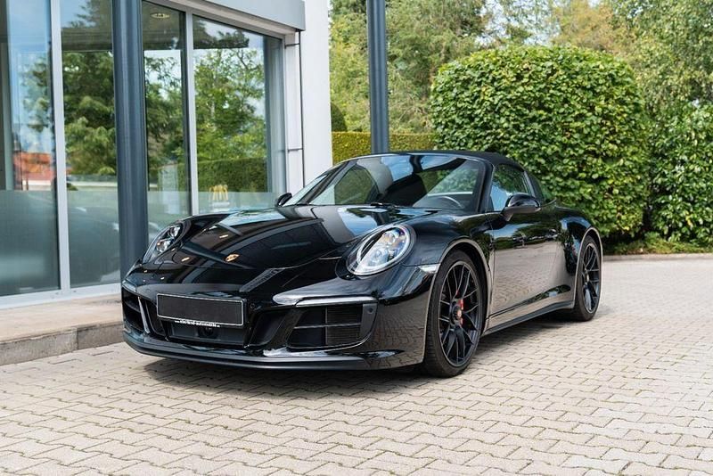 Tiefschwarz Gebraucht 2019 Porsche 911 Targa 4 Cabrio | 142.900 € (Fairer Preis) - Bild 1/4