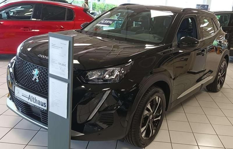 Noir onyx Gebraucht 2020 Peugeot e-2008 Allure SUV | 18.950 € (Etwas zu teuer) - Bild 1/4