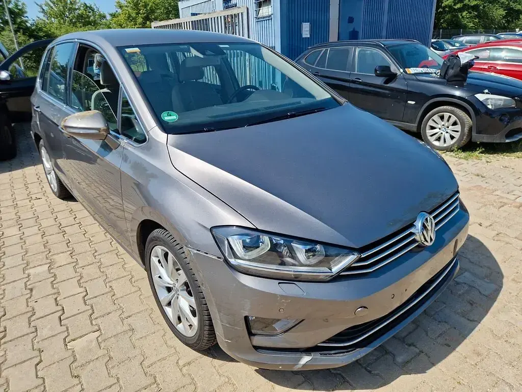 Gebraucht VW Golf Sportsvan Highline 150 PS (110 kW) 2014 Grau Van / Kleinbus
