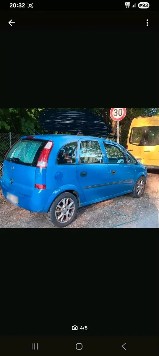 Gebraucht Opel Meriva 2004 Blau Van / Kleinbus