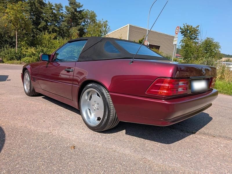 Gebraucht Mercedes SL320 231 PS (169 kW) 1993 Rot Cabrio