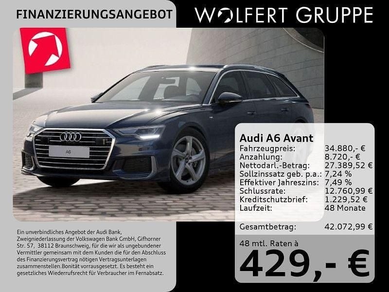 Gebraucht Audi A6 Ambiente 265 PS (194 kW) 2023 Blau Kombi