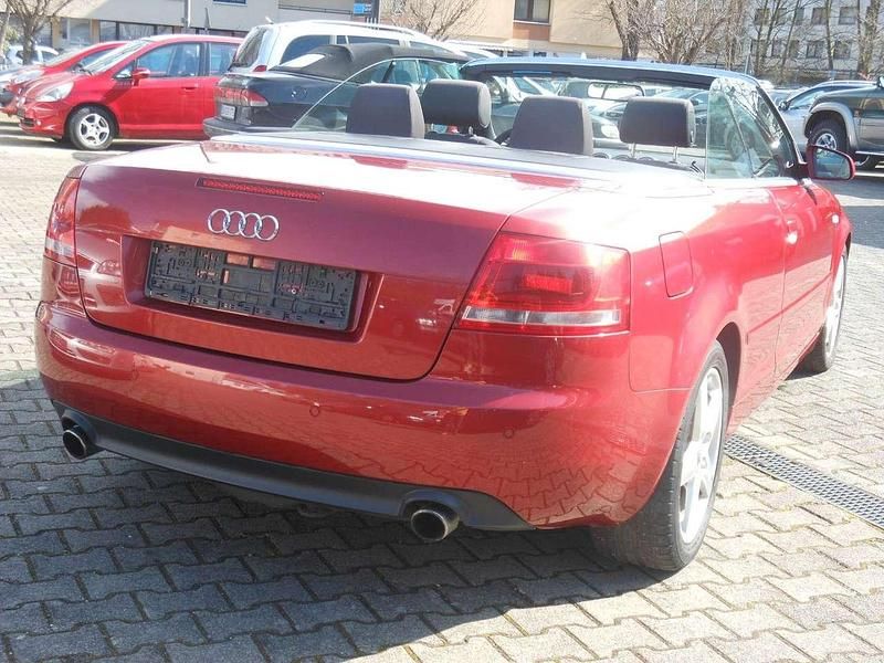 Gebraucht Audi Cabriolet 200 PS (147 kW) 2007 Granatrot perleffekt Cabrio