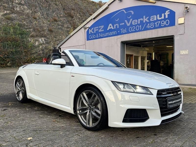Weiß Gebraucht 2015 Audi TT S-Line Cabrio | 23.450 € (Guter Preis) - Bild 1/4
