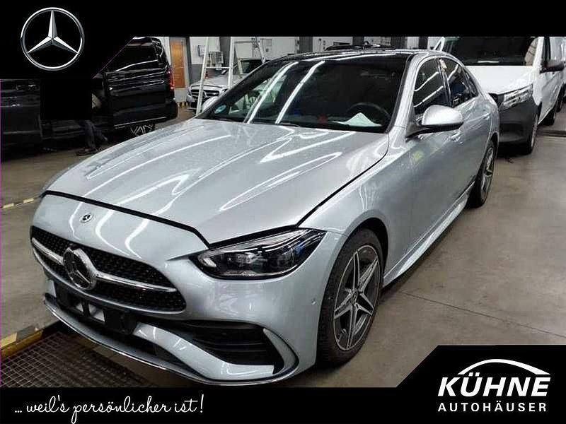 Silber, Gebraucht 2024 Mercedes C300e Premium Limousine | 44.800 € (Fairer Preis) - Bild 1/4