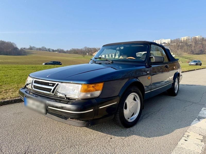 Occasion Saab 900 Cabriolet 141 ch (103 kW) 1992 Bleue Cabriolet