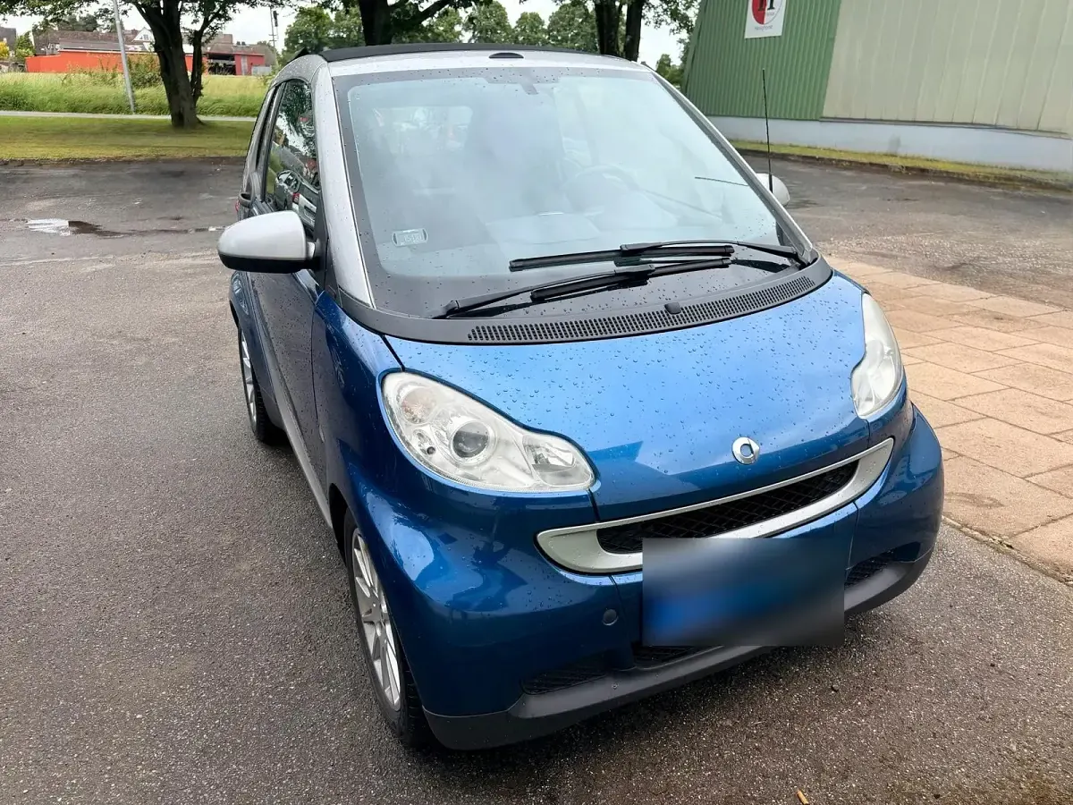 Gebraucht Smart ForTwo Cabrio 71 PS (52 kW) 2010 Blau Cabrio