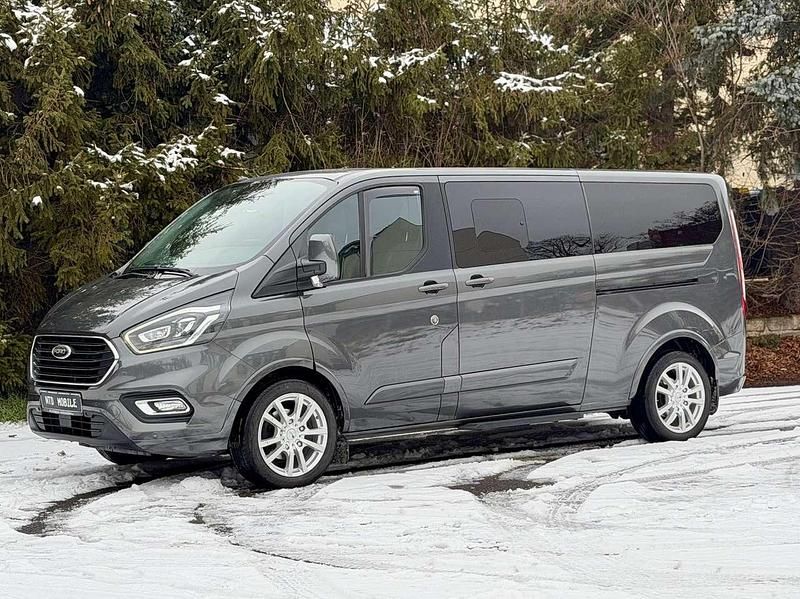 Magneticgrau (metallic) Gebraucht 2018 Ford Transit Custom Titanium Van / Kleinbus | 22.950 € (Teuer) - Bild 1/4