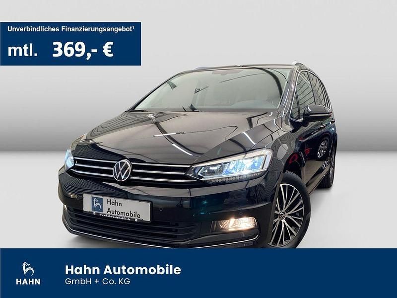 Schwarz Gebraucht 2021 VW Touran Highline Van / Kleinbus | 29.990 € (Fairer Preis) - Bild 1/3