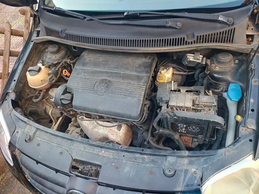 Gebraucht VW Fox 75 PS (55 kW) 2006 Schwarz Kleinwagen