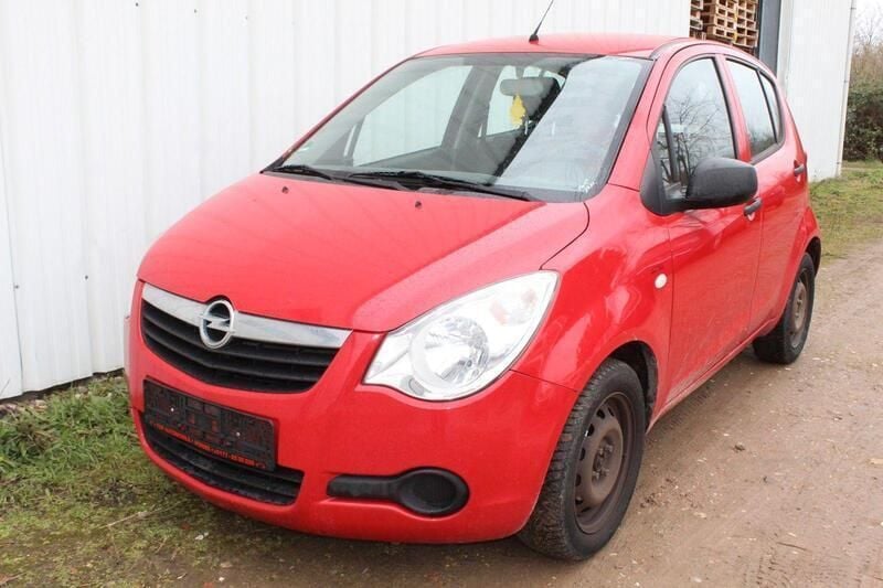 Gebraucht Opel Agila 68 PS (50 kW) 2011 Rot Kleinwagen