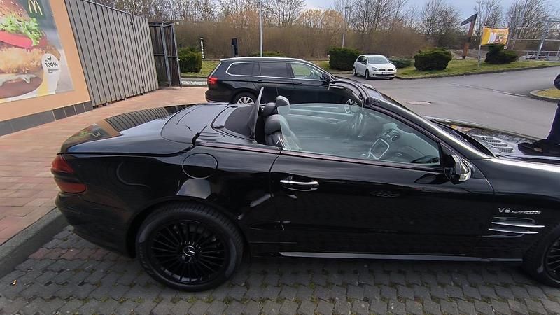 Gebraucht Mercedes SL55 AMG AMG 500 PS (367 kW) 2003 Schwarz Cabrio