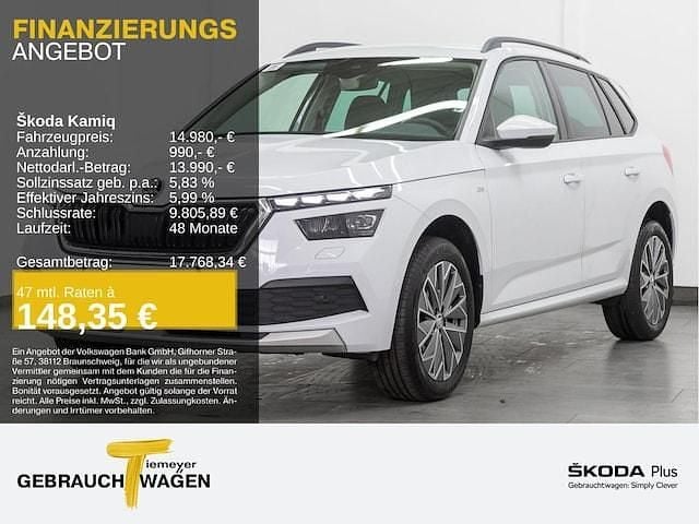 Moonweiß perleffekt Gebraucht 2022 Skoda Kamiq SUV | 16.280 € (Guter Preis) - Bild 1/4