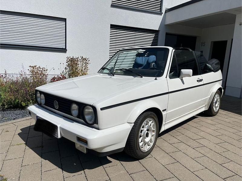 Weiß Gebraucht 1991 VW Golf Cabriolet Karmann Cabrio | 9.999 € - Bild 1/4
