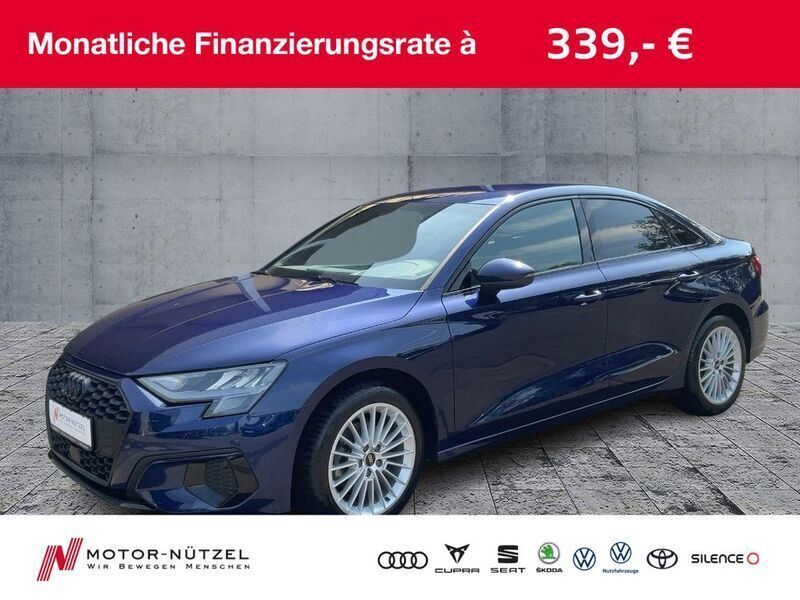 Navarrablau metallic Gebraucht 2022 Audi A3 Advanced Plus Limousine | 26.930 € (Guter Preis) - Bild 1/4