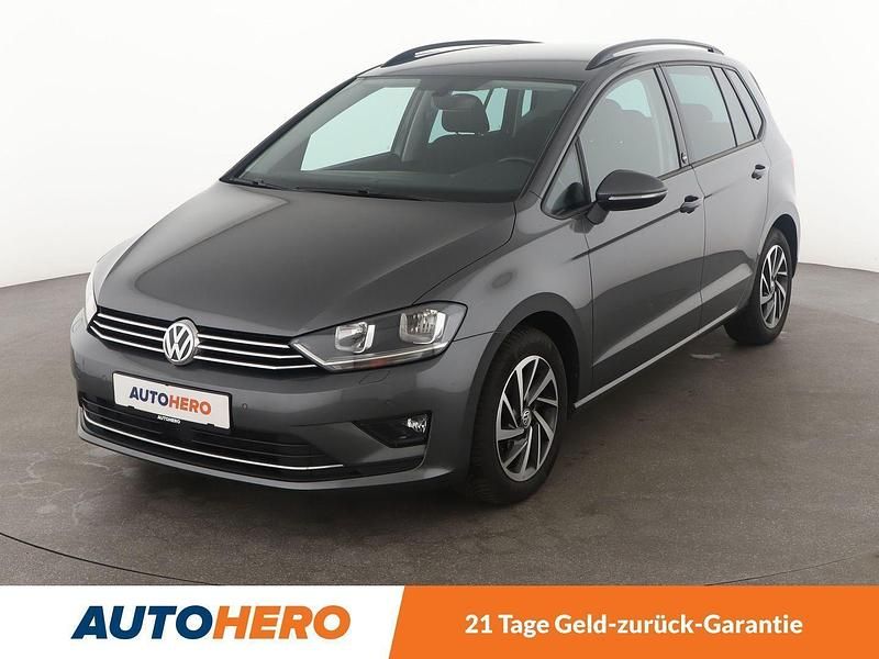 Grau Gebraucht 2017 VW Golf Sportsvan Sound Van / Kleinbus | 16.030 € (Fairer Preis) - Bild 1/3