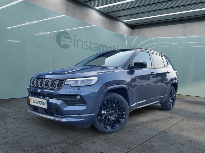 Blau Gebraucht 2023 Jeep Compass SUV | 32.540 € (Etwas zu teuer) - Bild 1/3