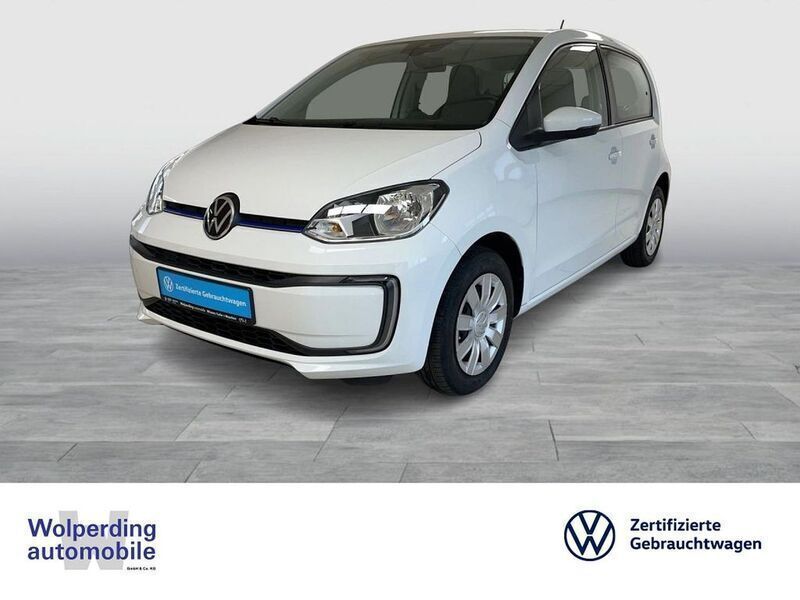 Pure white (weiß), uni Gebraucht 2021 VW e-up! move up! Kleinwagen | 13.450 € (Fairer Preis) - Bild 1/4