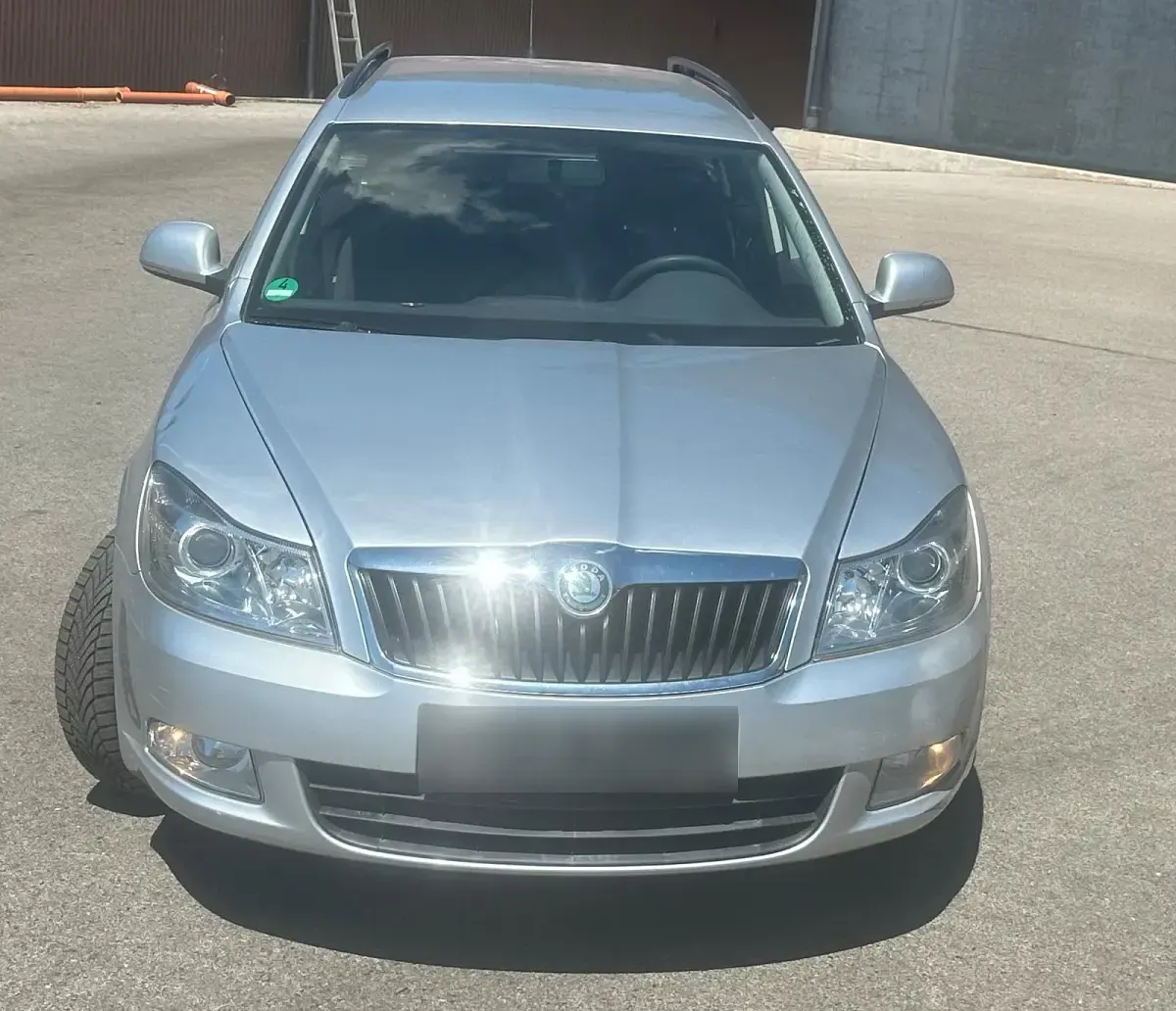 Gebraucht Skoda Octavia 122 PS (89 kW) 2009 Silber Kombi